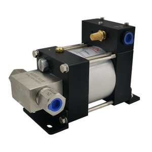 USUN 型号：m100 气液增压泵100倍高压气动液体增压器气动液压加压泵气动液压增压